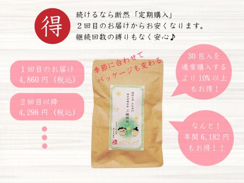 食品/飲料/酒堀江薬局 ご縁授茶 三年番茶 - www